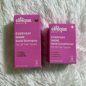 Ethique Everyday SHINE Shampoo & Conditioner Bars